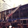 Fire Breaks Out At New Fulton Street Transit Center